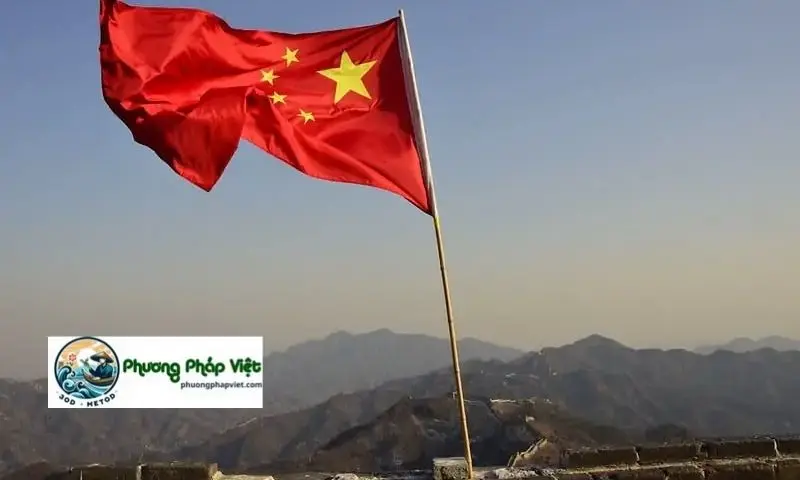 Hình ảnh lá cờ Trung Quốc qua các thời kỳ